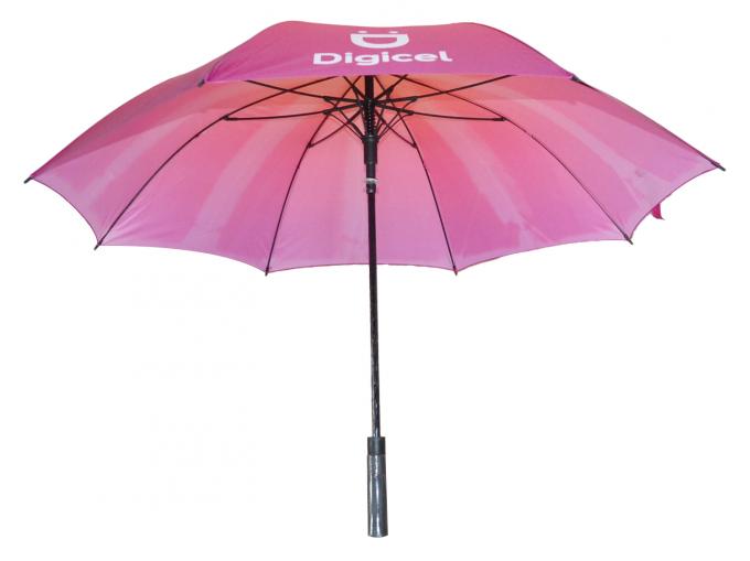 Canopy 23" Fiberglass Straight Umbrella For Outdoor Use Custom Made 3