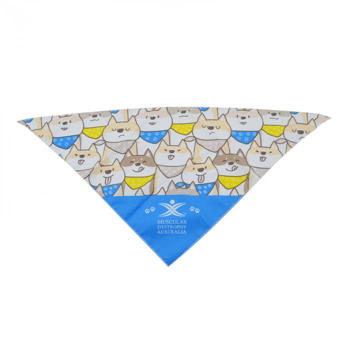 Promotional Polyester Full Colour Printed Triangle Pet Dog Bandana Custom Made 2