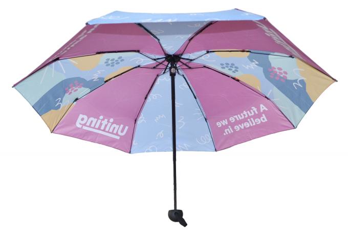 90cm Mini Five Folding Capsule Umbrella Sublimation Printed Custom Made 1