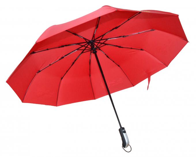 Outdoor 105cm Custom Made Strong Foldable Umbrella 10 Ribs Promotional 1