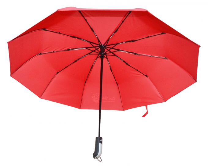Outdoor 105cm Custom Made Strong Foldable Umbrella 10 Ribs Promotional 2