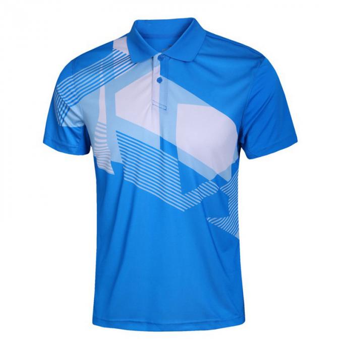 Custom Made Quick Dry Polyester Polo Shirt Personalized Design Regular Sizes 0