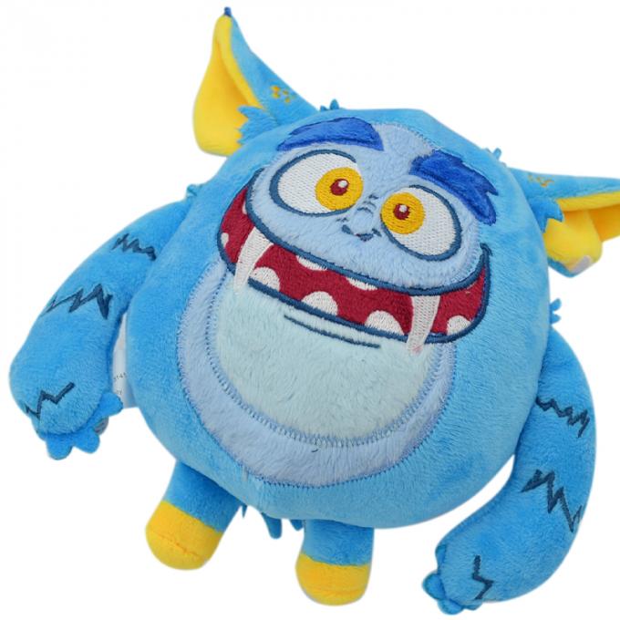 Custom Made Plush Toy Plush Monster Toy With Embroidery Logo 1