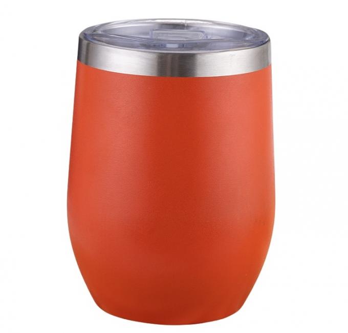 Custom Branding Egg Shaped Stainless Steel Isulated Keep Cup Water Bottle Volume 12oz 2