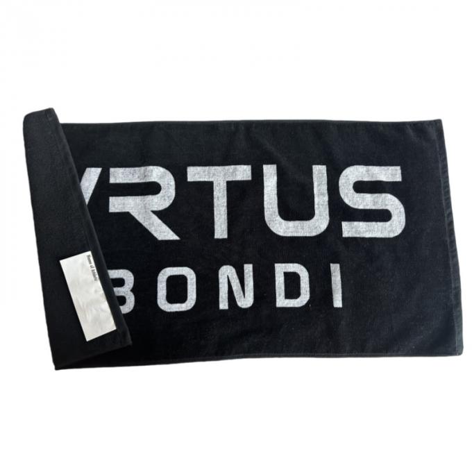 400gsm Double Side Printed Cotton Sports Towel For Sports Activities 0