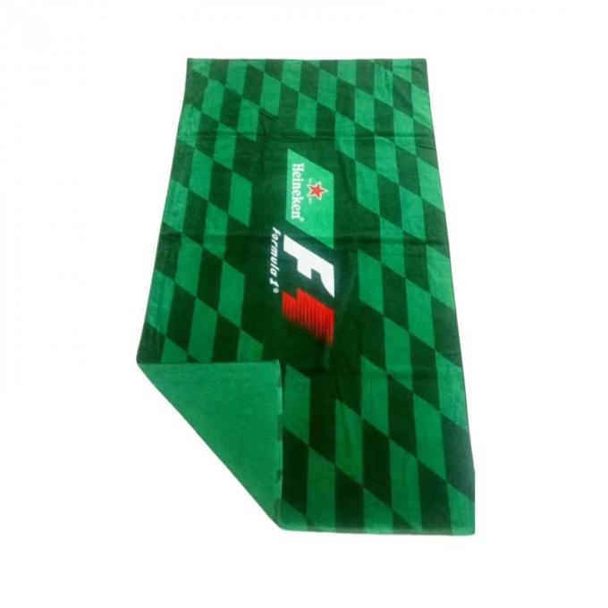 400gsm Double Side Printed Cotton Sports Towel For Sports Activities 1
