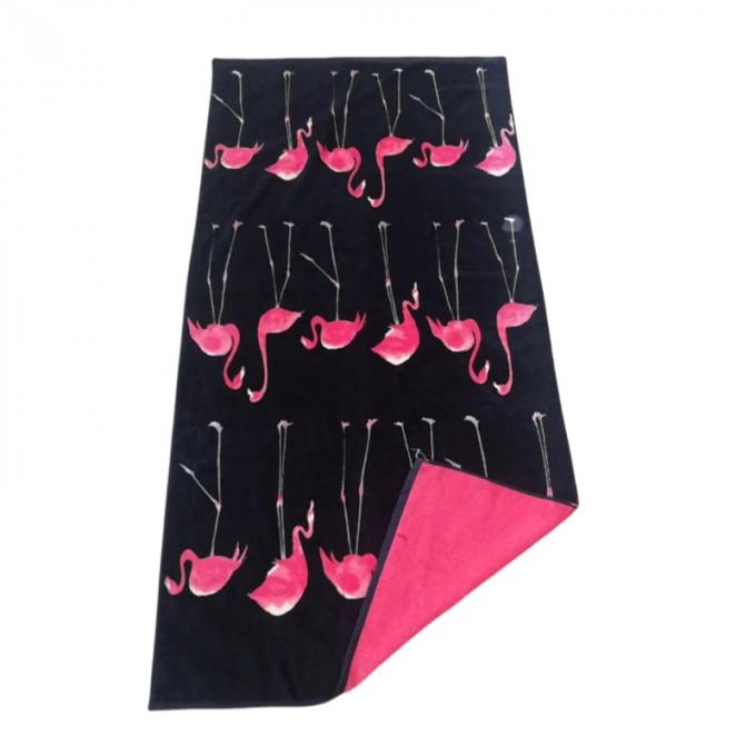 400gsm Double Side Printed Cotton Sports Towel For Sports Activities 2
