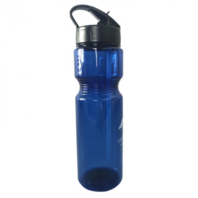 Custom Printed Resuable Plastic PET Water Bottles Made From Recyclable Material 1