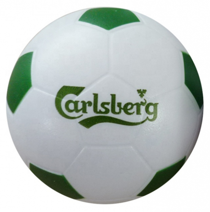 Relieves Stress Assorted Colors PU Stress Balls 6.3cm Size Custom Logo 2