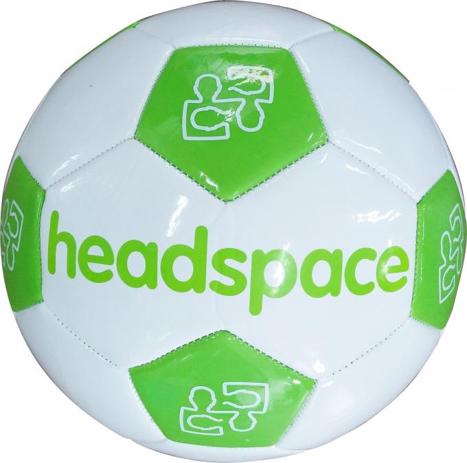 Custom Branding Size 5 Soccer Balls PVC Or PU Material For Promotions 0