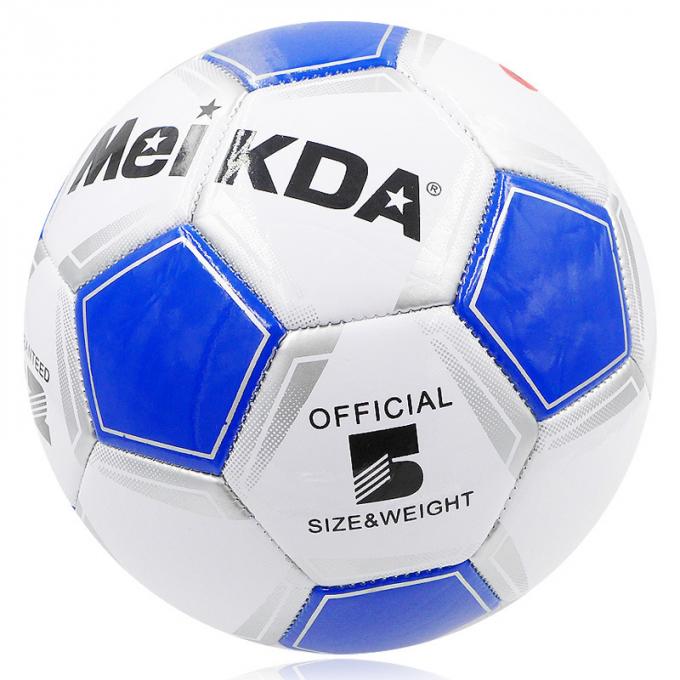 Custom Branding Size 5 Soccer Balls PVC Or PU Material For Promotions 1