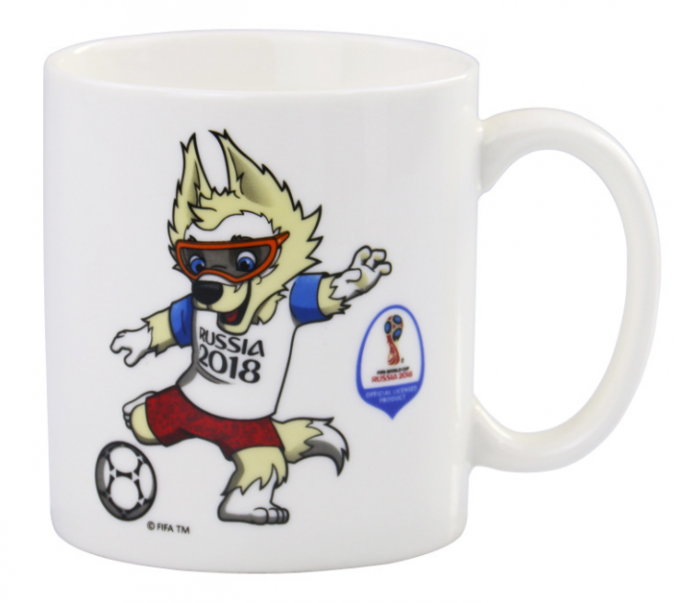 Promotional 350ml 12oz Ceramic Coffee Mugs Full Color Wrap Printed Custom Made 1