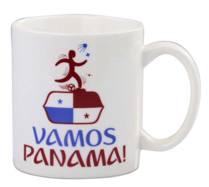 Promotional 350ml 12oz Ceramic Coffee Mugs Full Color Wrap Printed Custom Made 2