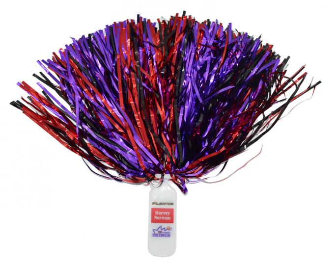 Promotional Recyclable Gloss PET Pom Pom Cheering Stick For Sport Activities 0