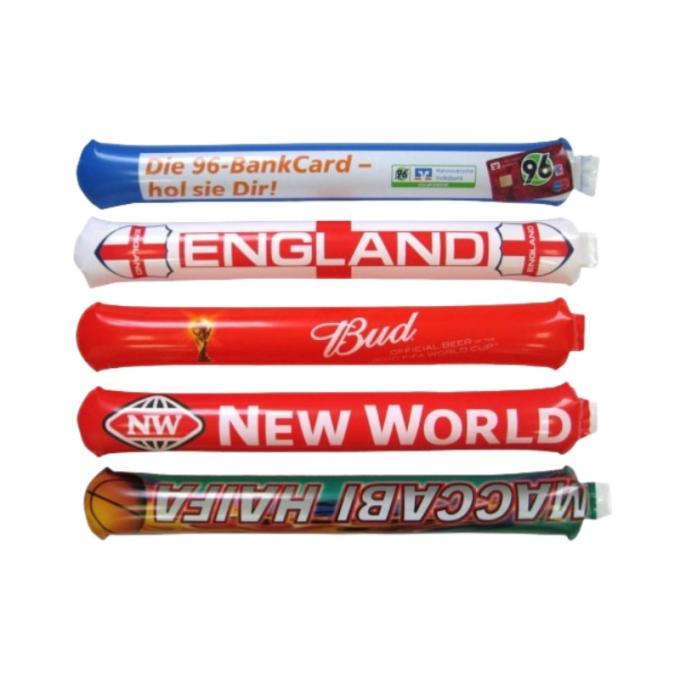 Sports Concert Cheering PE Thunder Stick Round Shape For Promotions 1