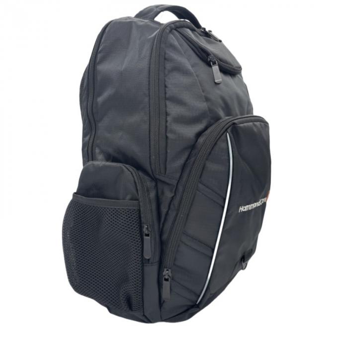 Embroidery Light Weight Backpack With Laptop Pouch Nylon Material For Traveling 1