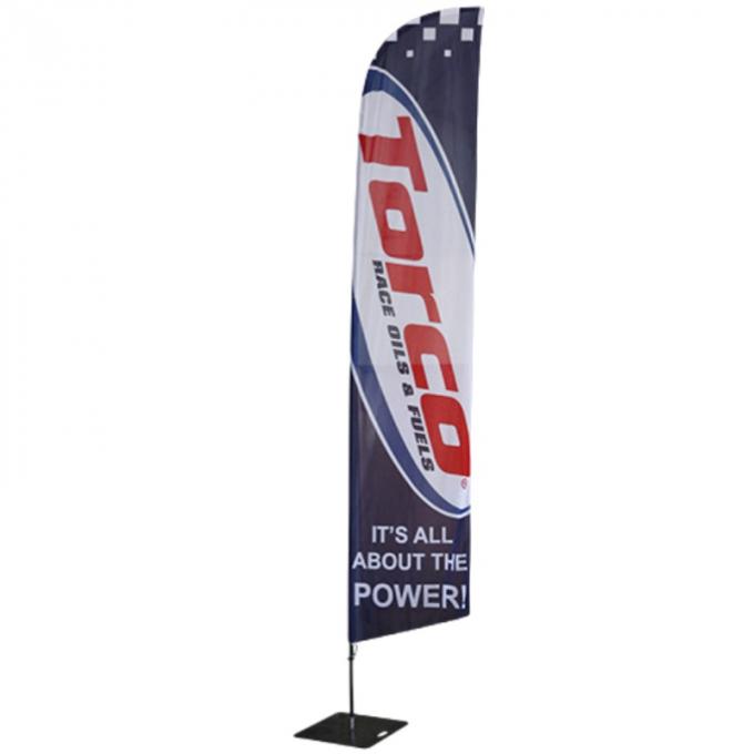 Feather Shape Beach Flag Flying Banners Custom Printed For Beach Activities Events 1