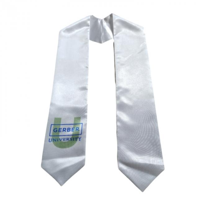 Full Colour Printed Polyester Stoles For Graduation Honor Custom Made 2