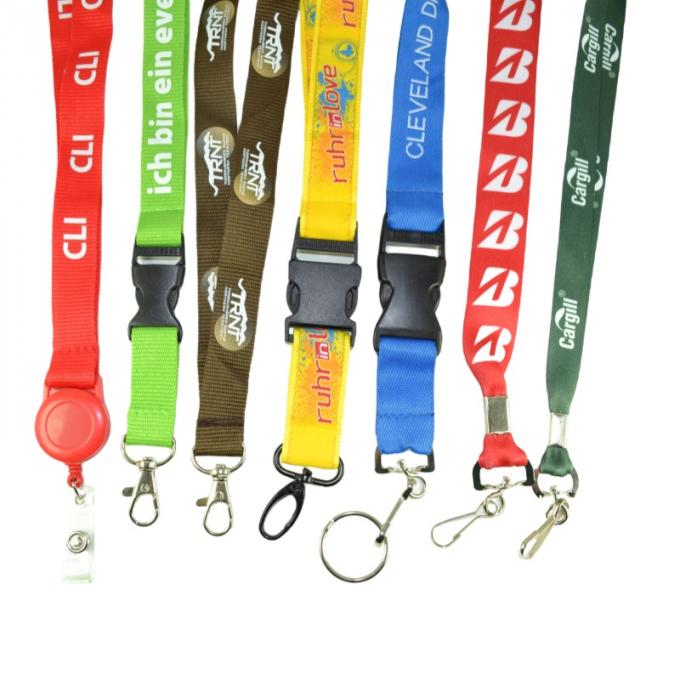 Promotional Custom Made Sublimation Lanyard For Conference Trade Show 1