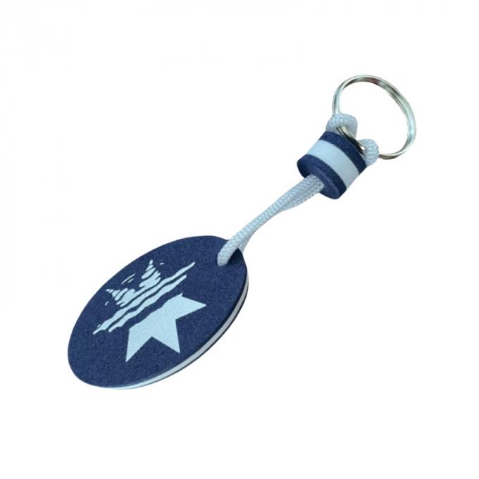 Oval Shape EVA Floating Keyrings For Promotional Custom Made 1