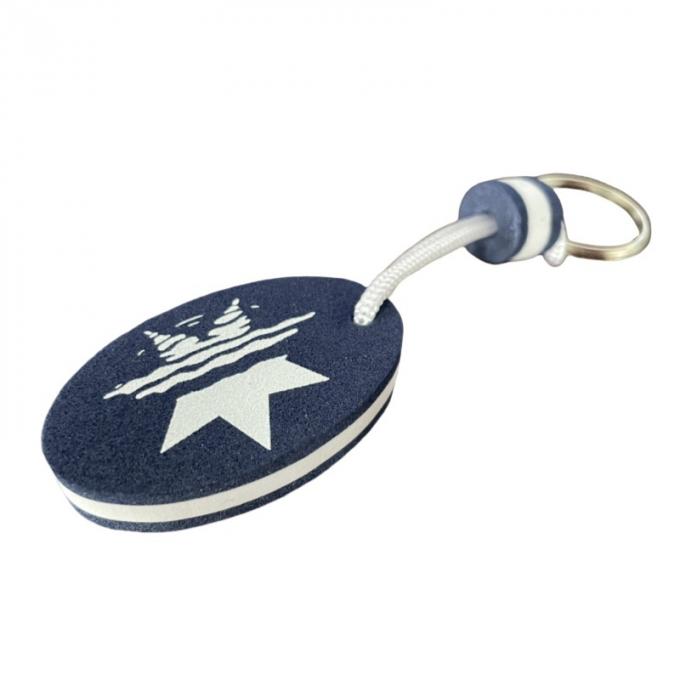 Oval Shape EVA Floating Keyrings For Promotional Custom Made 3