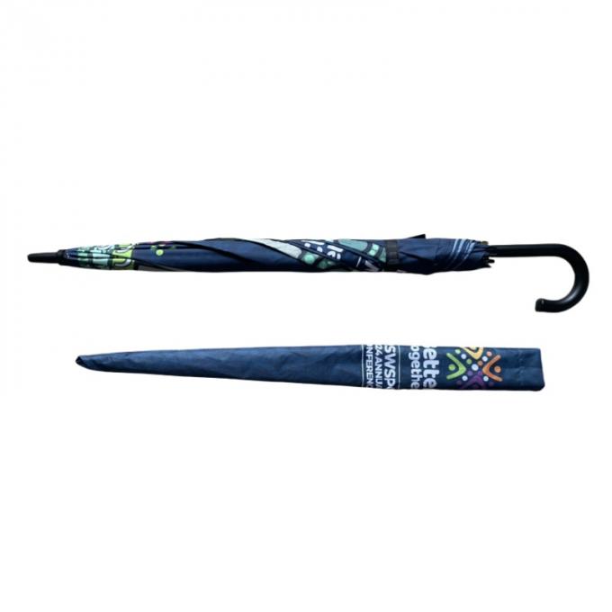 Custom Made 30" Sublimation Golf Straight Umbrella For Outdoor Promotion 2