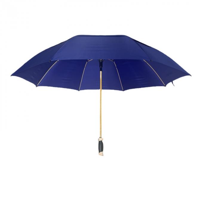 Durable Double Layer Windproof 29" RPET Straight Golf Umbrella For Outdoor Use 1