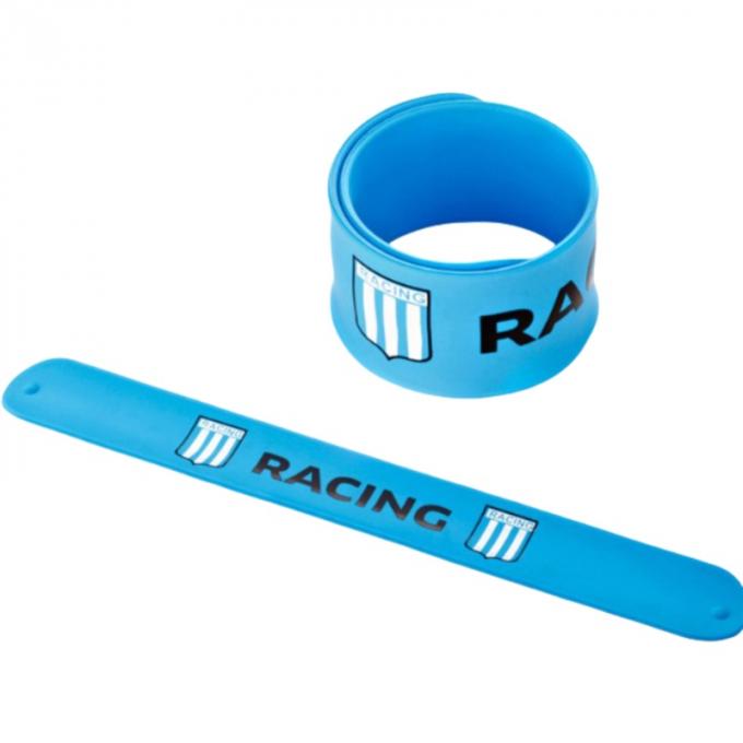 Waterproof Custom Printed Variety Sizes Silicone Slap Band With PMS Colour Matched 2