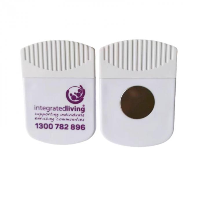 Custom Printed Plastic Fridge Magnet Clip For Kitchen Or Office 3