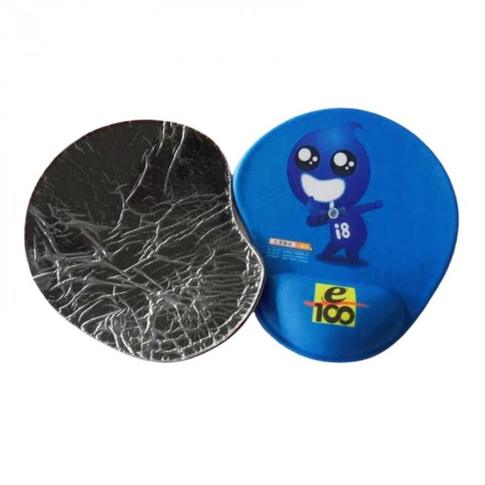 Custom Made Silicone Wrist Rest Gel Mouse Mat With Full Color Printed 1