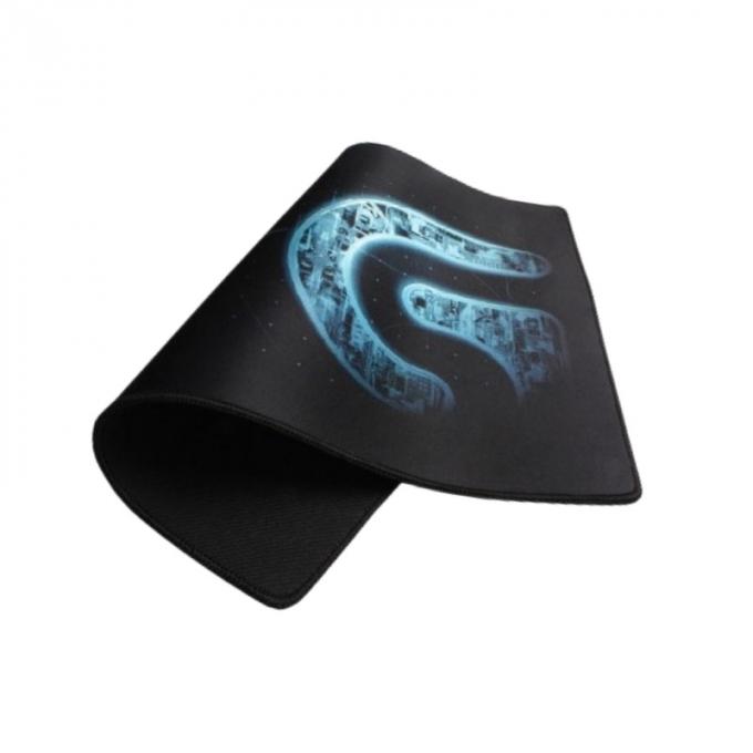 Promotional Computer Rubber Mouse Mat With Overlock For Office Or School 1