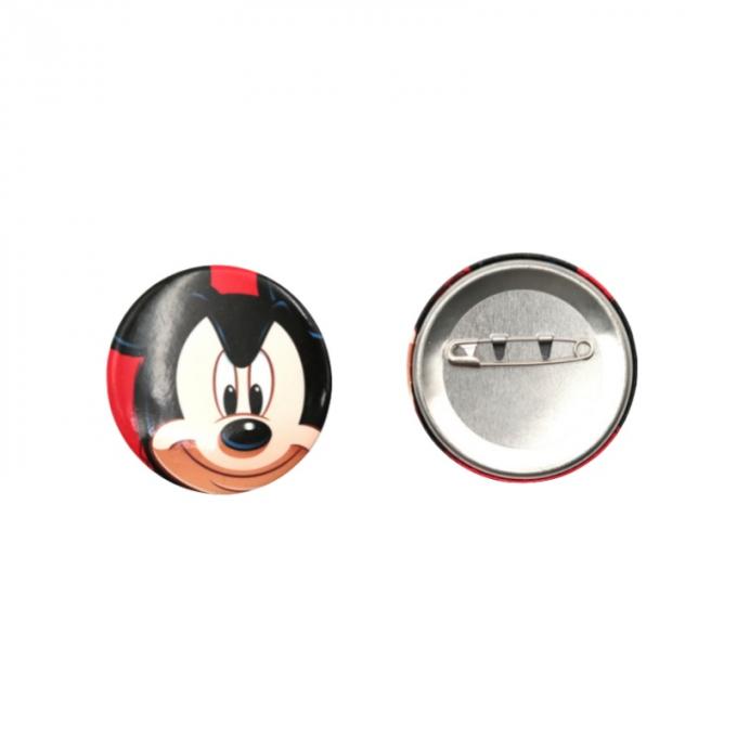 Students Full Color Printed Round Shape Tinplate Button Badges 0