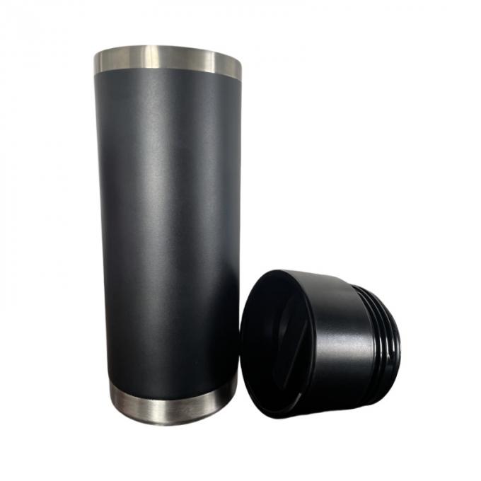 Custom Printing 18oz Double Wall Insulated Stainless Steel Mug With Screw Lid 1