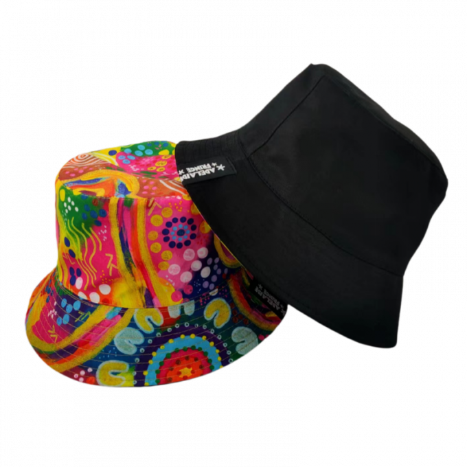 Custom Made Reversible Cotton Bucket Hat Printed Or Embroidery 2